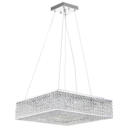 Cwi Lighting Dannie 8 Light Chandelier With Chrome Finish QS8391P14C-S